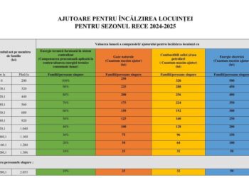 Încă o săptămână pentru depunerea cererilor pentru subvenția la încălzire!