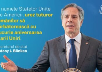 Declarația secretarului de stat BLINKEN cu ocazia Zilei Naționale a României. 1 decembrie 2024